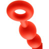 MK Toys Boules anales Stretch Eggs S 43 x 4 cm Rouges